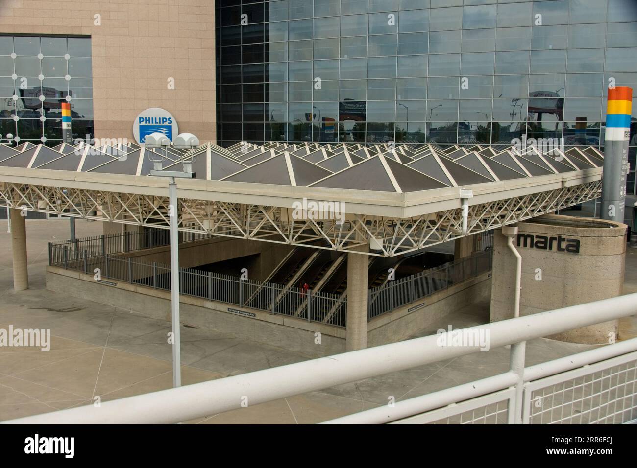 Die Underground Atlanta Georgia Stockfoto
