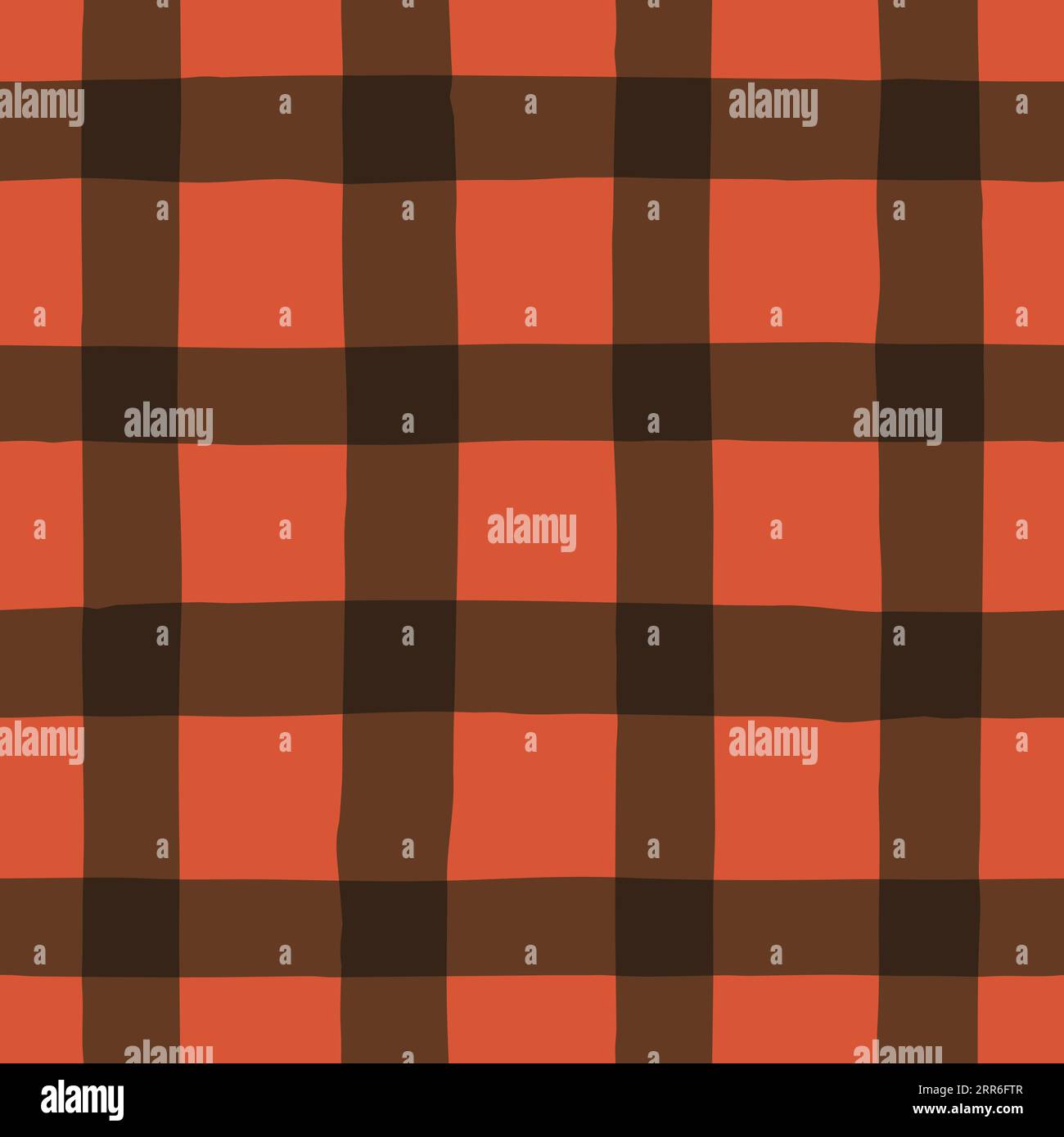 Festliches, Von Hand Gezeichnetes, Nahtloses Vektor-Muster Stock Vektor