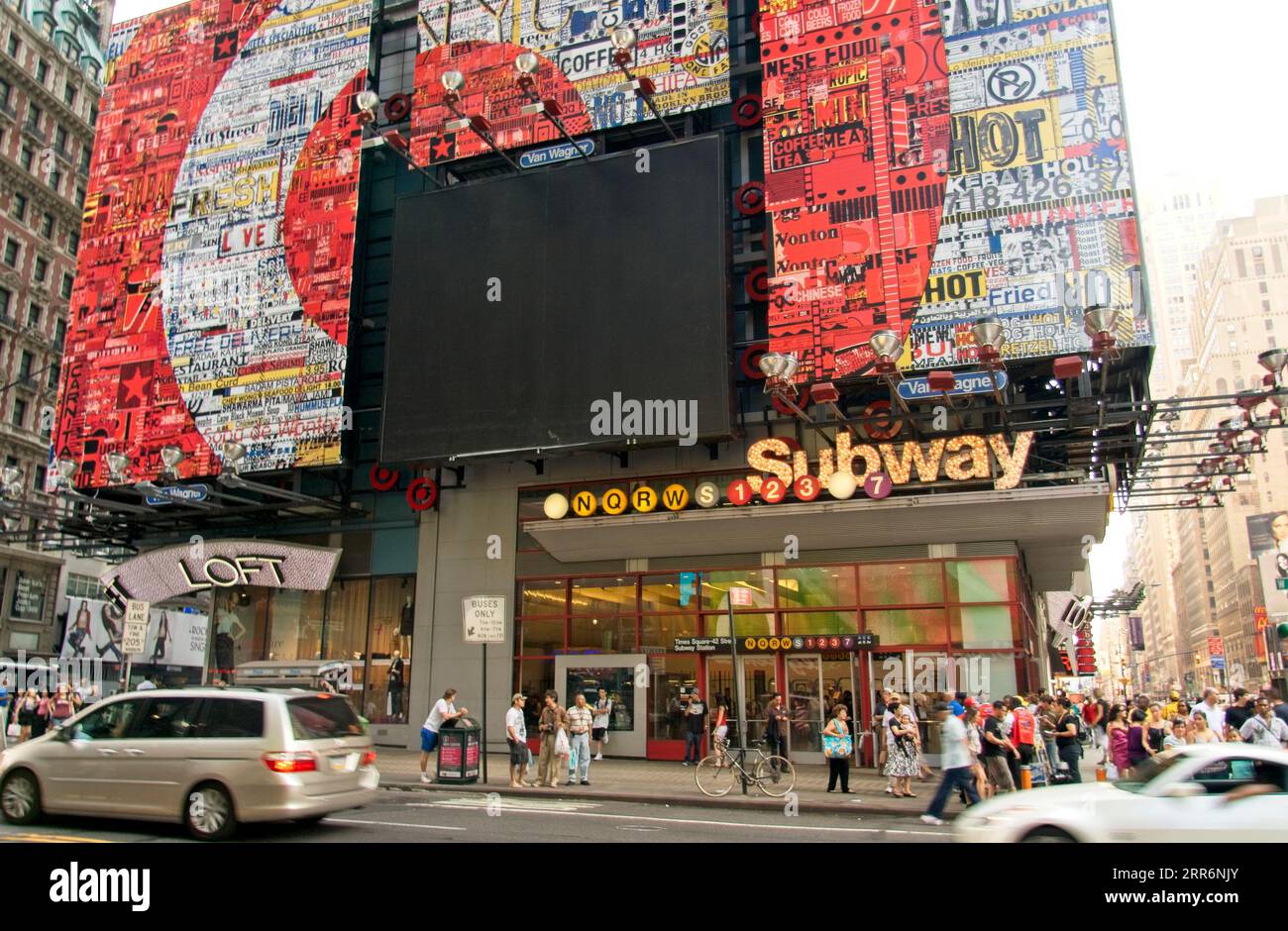 U-Bahn-Station Times Square Midtown Manhattan West NYC Stockfoto