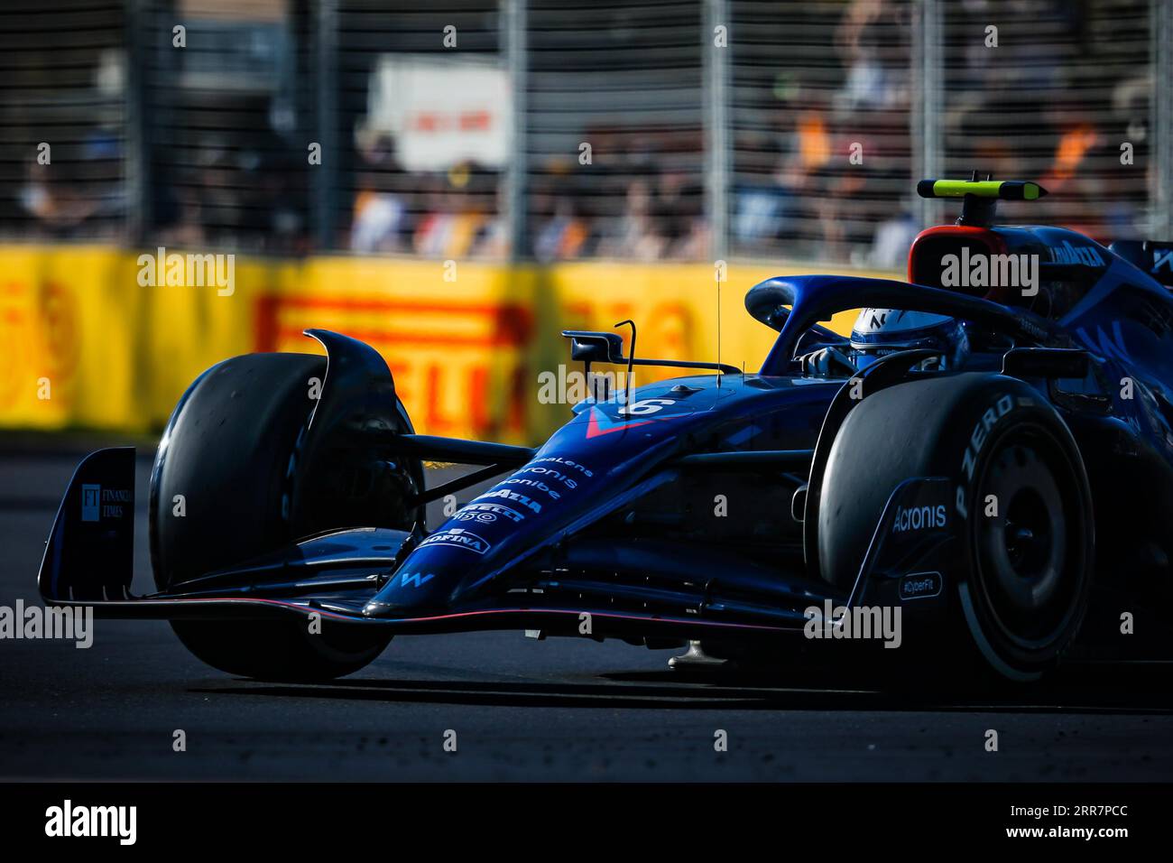 MELBOURNE, AUSTRALIEN, 10. APRIL: Nicholas Latifi aus Kanada fährt die Nummer 6 Williams FW44 Mercedes beim Australian Formula 1 Grand Prix 2022 Stockfoto