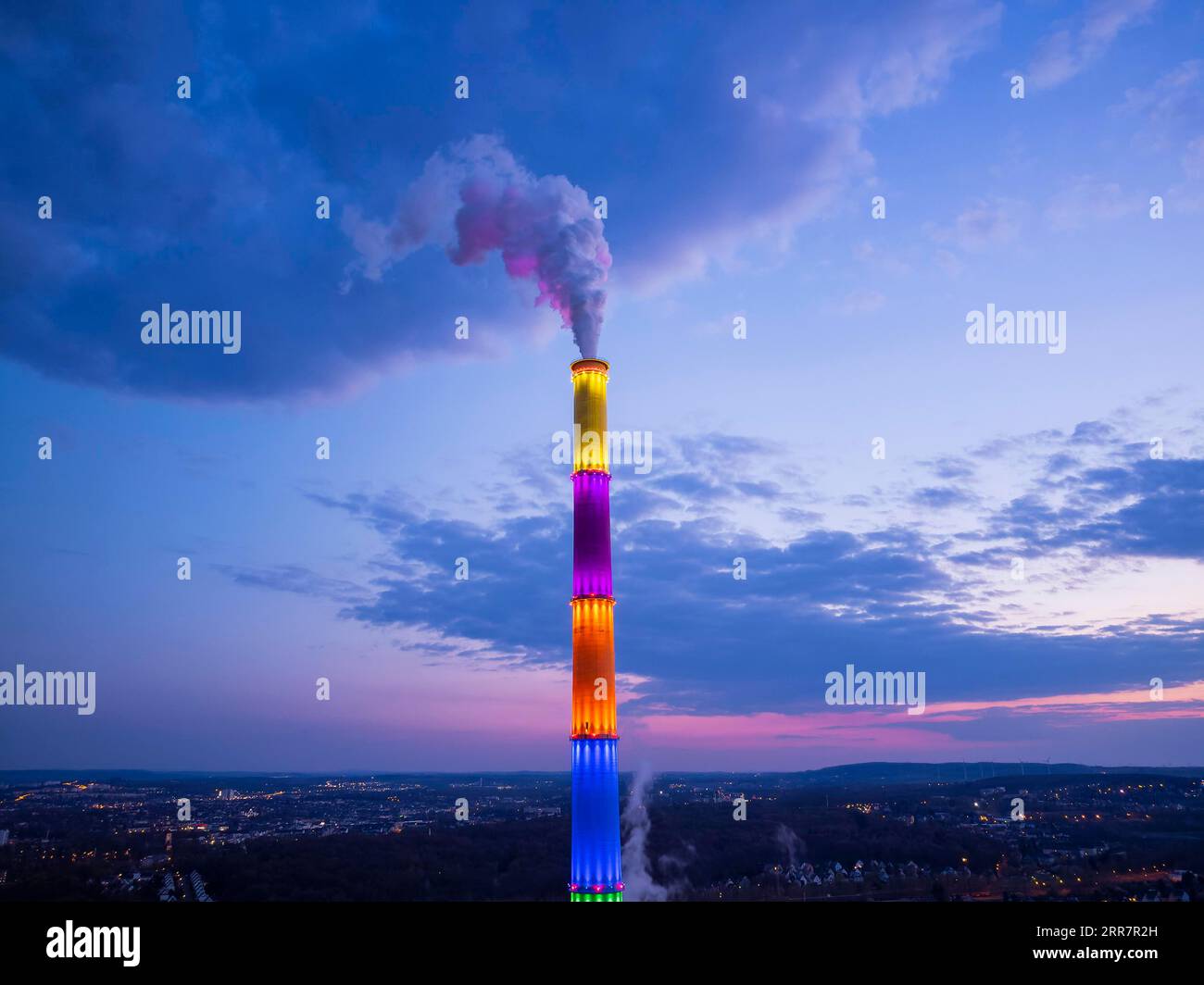 Cheminée Chemnitz Stockfoto