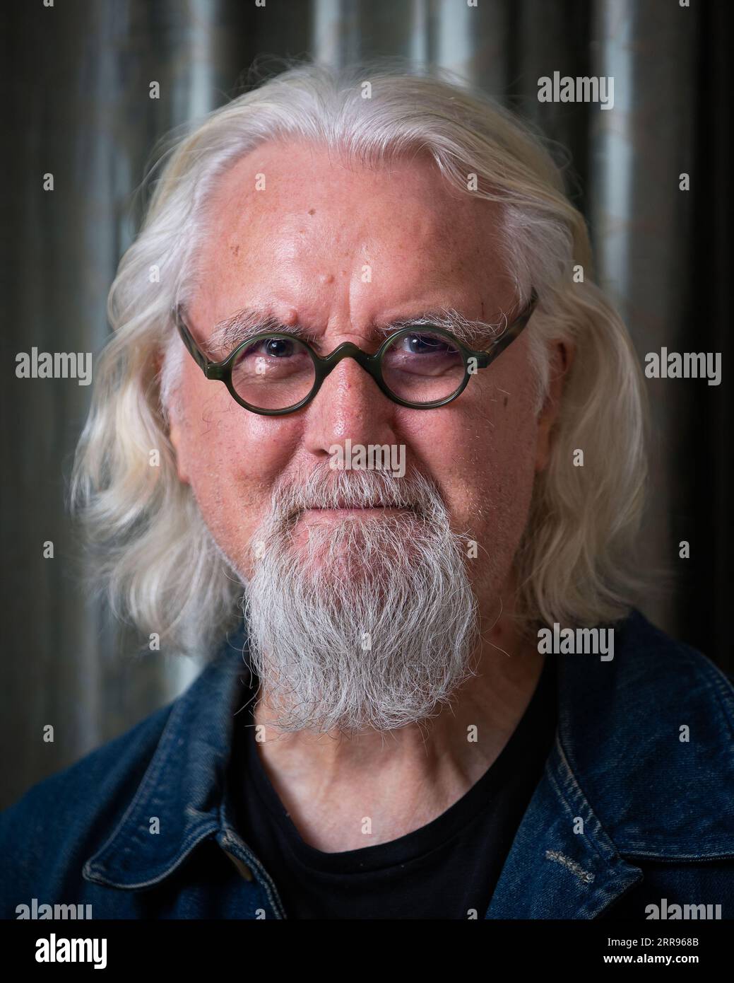 Billy Connolly fotografierte nach einem Interview mit der Press Association im Westbury Mayfair Hotel, London, Vereinigtes Königreich. 29. Juli 2019 Stockfoto