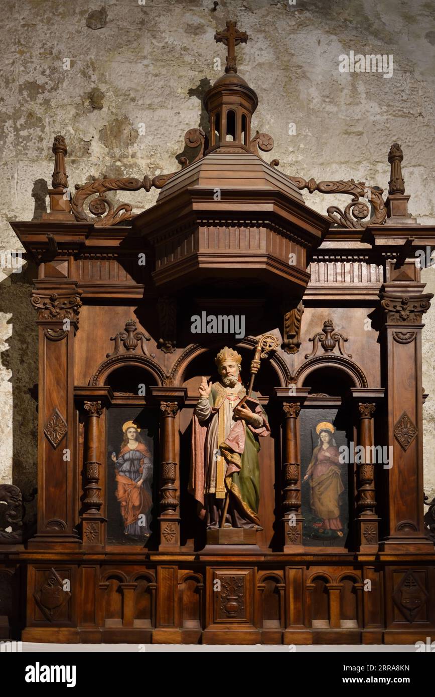 Kapelle von Louis von Saint Maximin in der Kirche oder Basilika von Maria Magdalena Saint-Maximin-la-Sainte-Baume (1295-1532) Var Provence Frankreich Stockfoto