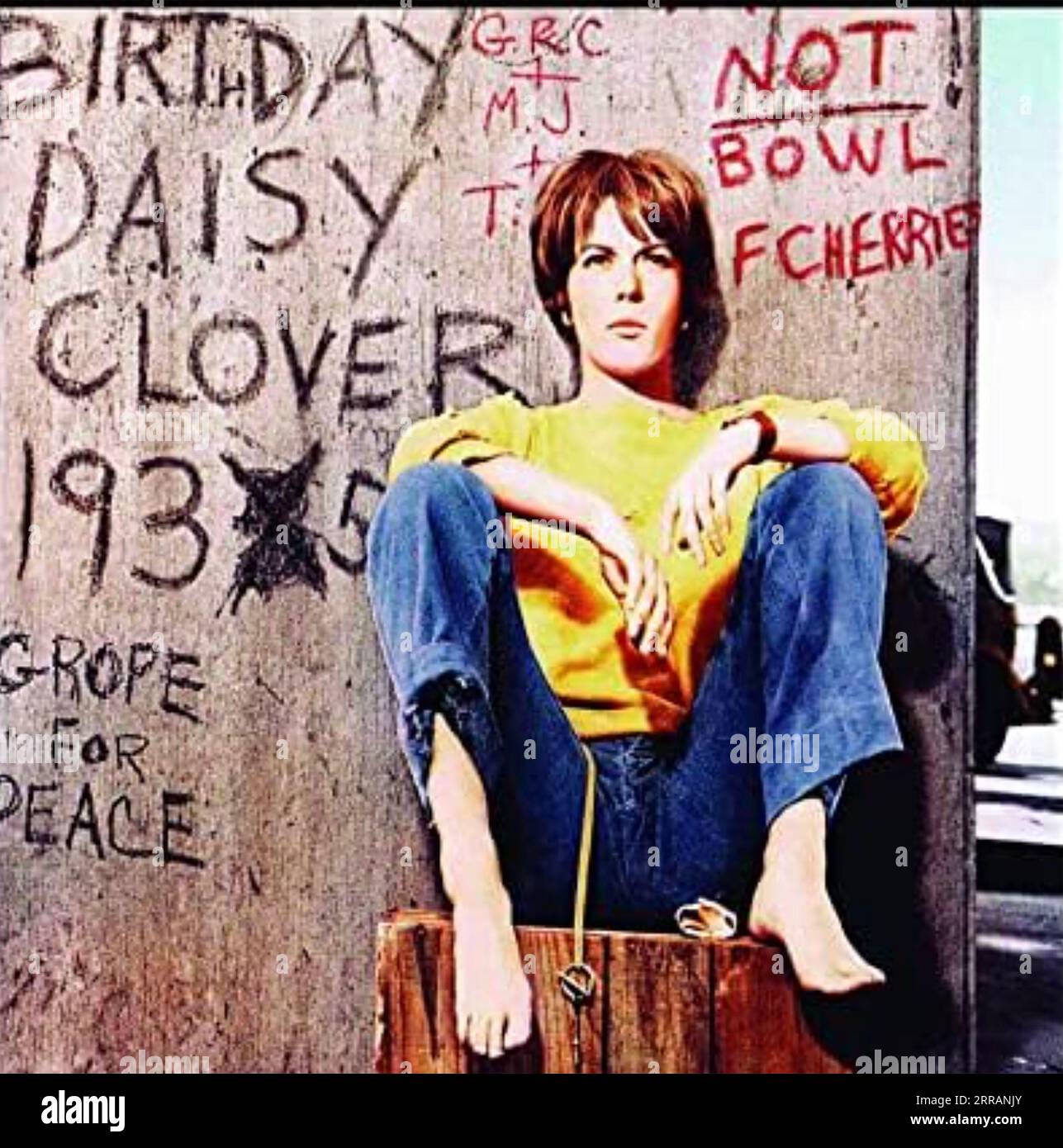 IN DAISY CLOVER 1965: Warner Bros.-Film mit Natalie Wood Stockfoto