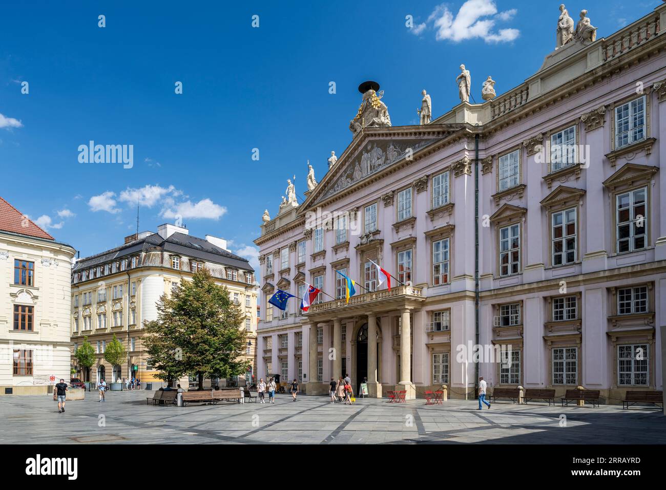 Primatenpalast (Primacialny palac), Bratislava, Slowakei Stockfoto