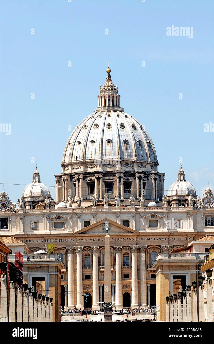 Petersdom Vaticano, Roma, Italien Stockfoto