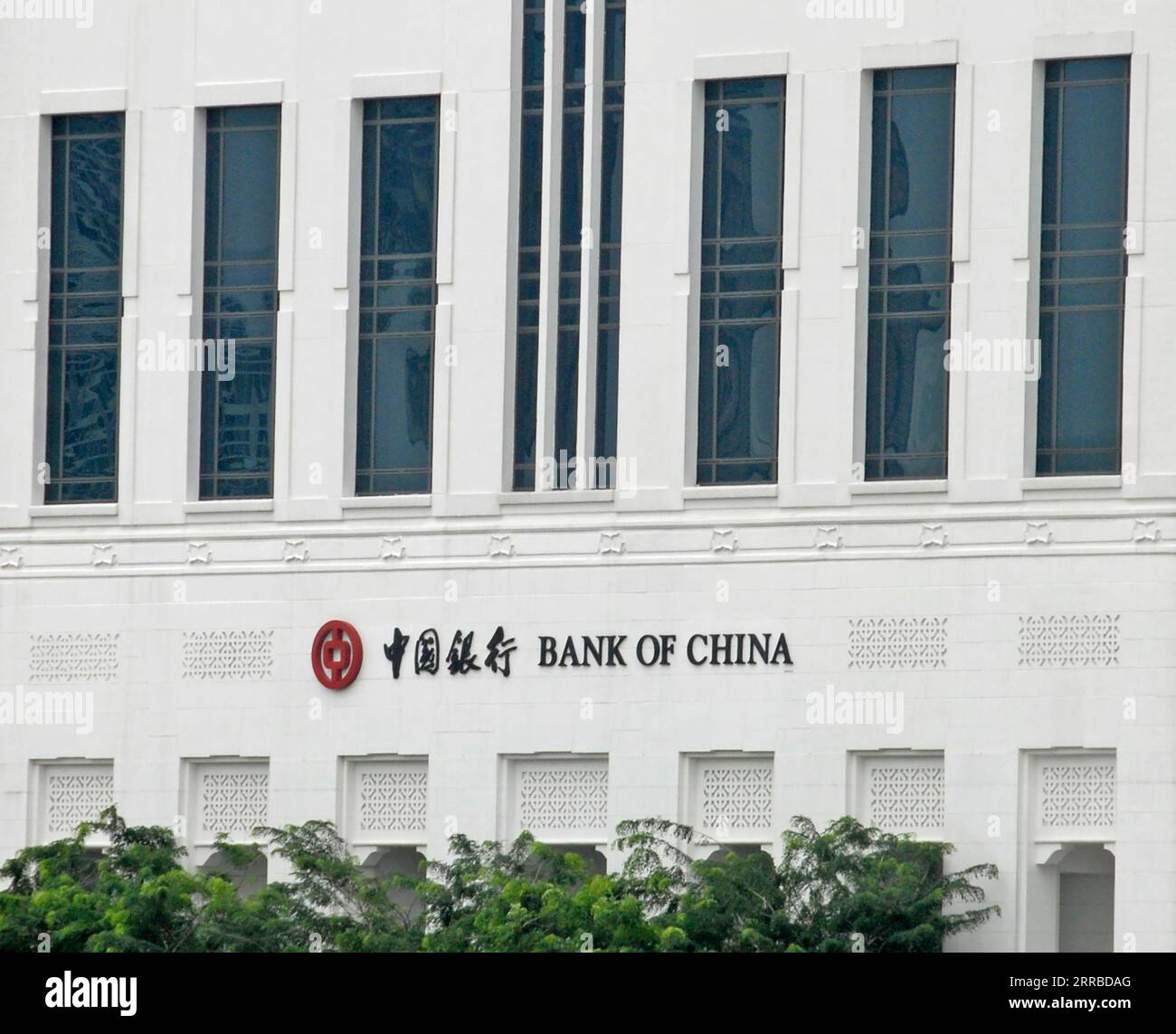 Bank of China, Singapur Stockfoto