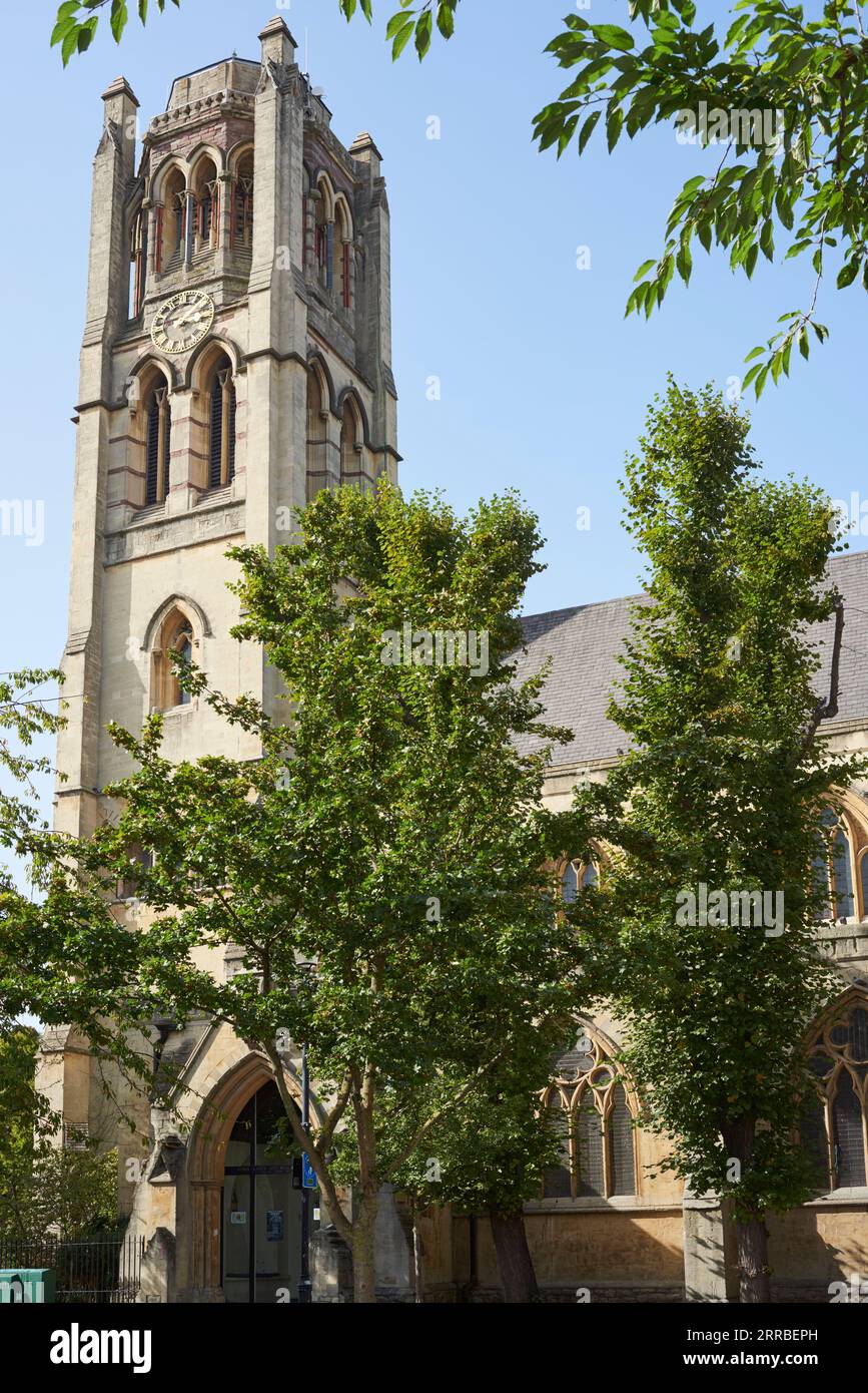 Die viktorianische gotische Kirche von All Saints, Notting Hill, London UK Stockfoto