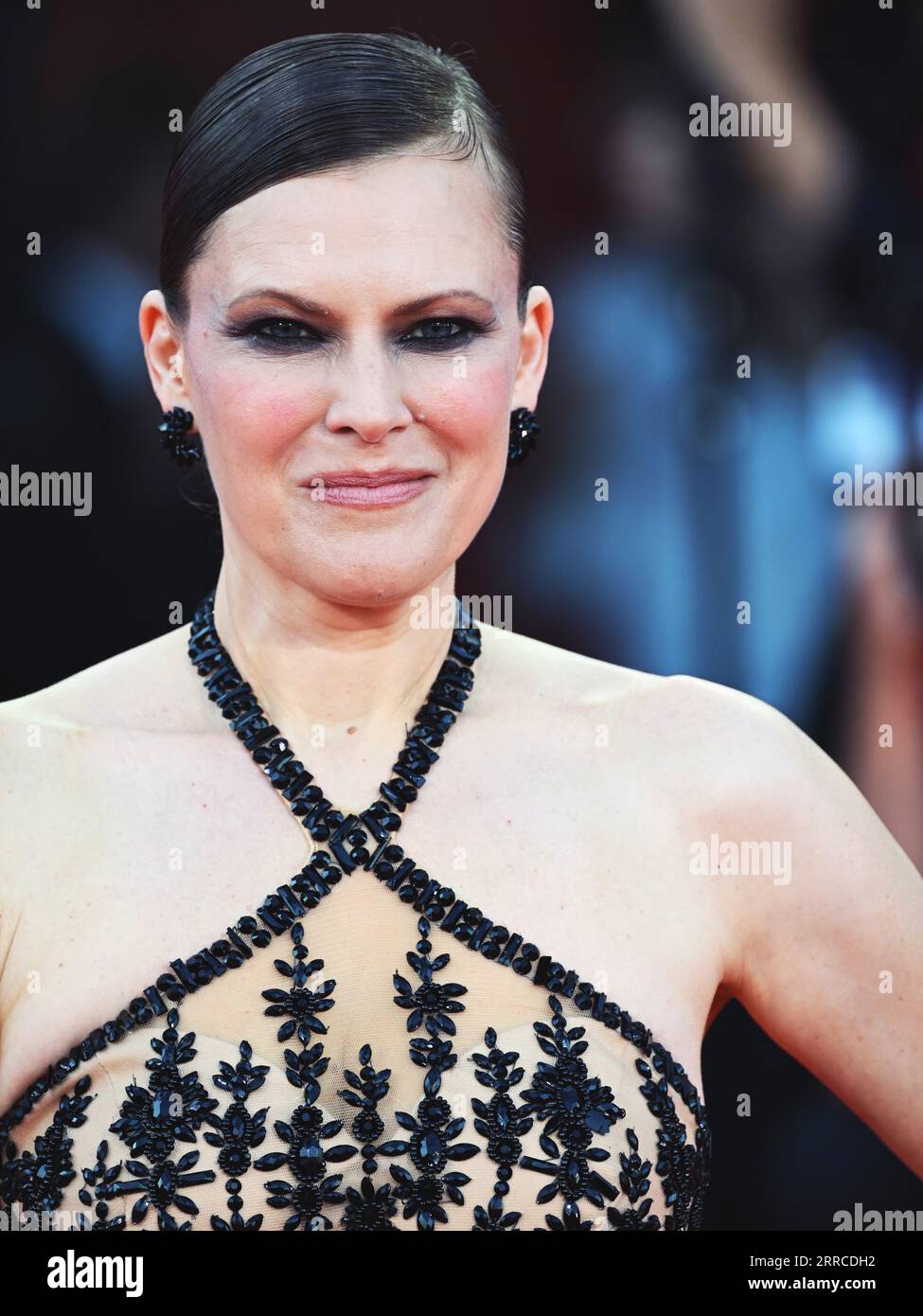 Venedig, Italien. September 2023. Abend 9 - roter Teppich des Films „Lubo“ - auf dem Foto: Noémi Besedes Credit: Independent Photo Agency/Alamy Live News Stockfoto