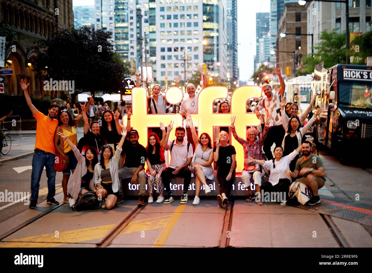 Toronto, Kanada. September 2023. Atmosphäre während des Toronto International Film Festival 2023 auf der TIFF Bell Lightbox am 7. September 2023 in Toronto, Ontario. Foto: PICJER/imageSPACE/SIPA USA Credit: SIPA USA/Alamy Live News Stockfoto