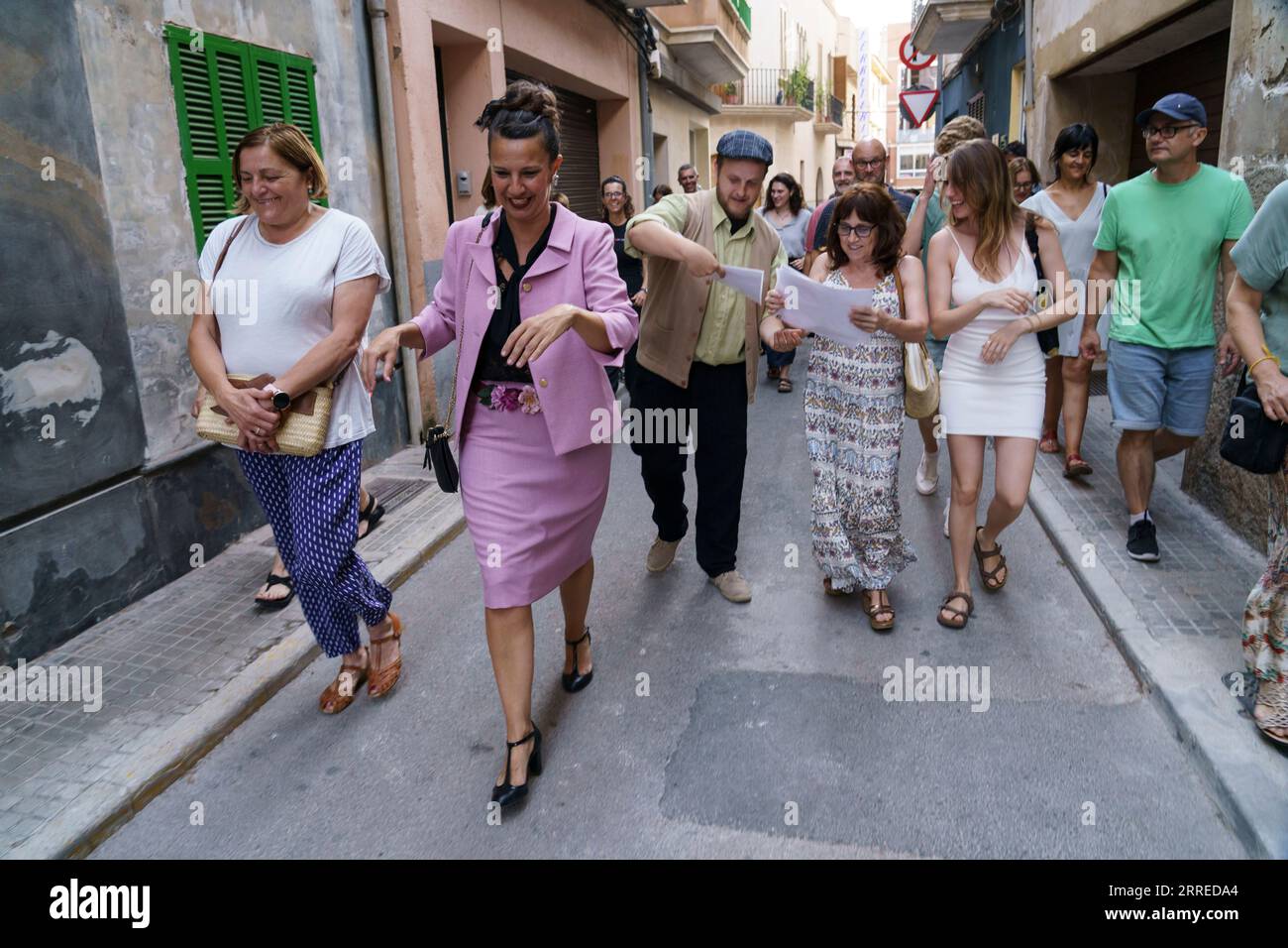 Torna, Lònia Guiu. De Maria Antònia Oliver, Manacor, Mallorca, Balearen, Spanien. Stockfoto