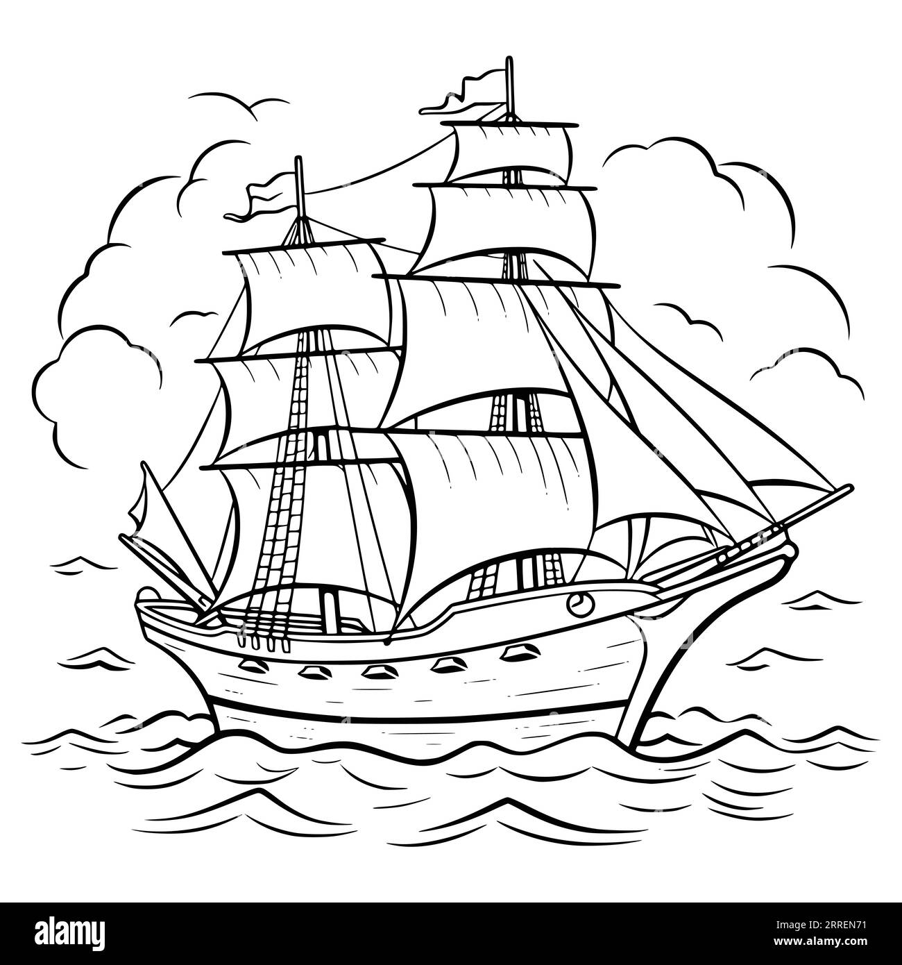  Malvorlage yacht zum ausdrucken Ausgeschnittene Stockfotos und -bilder Bildidee 