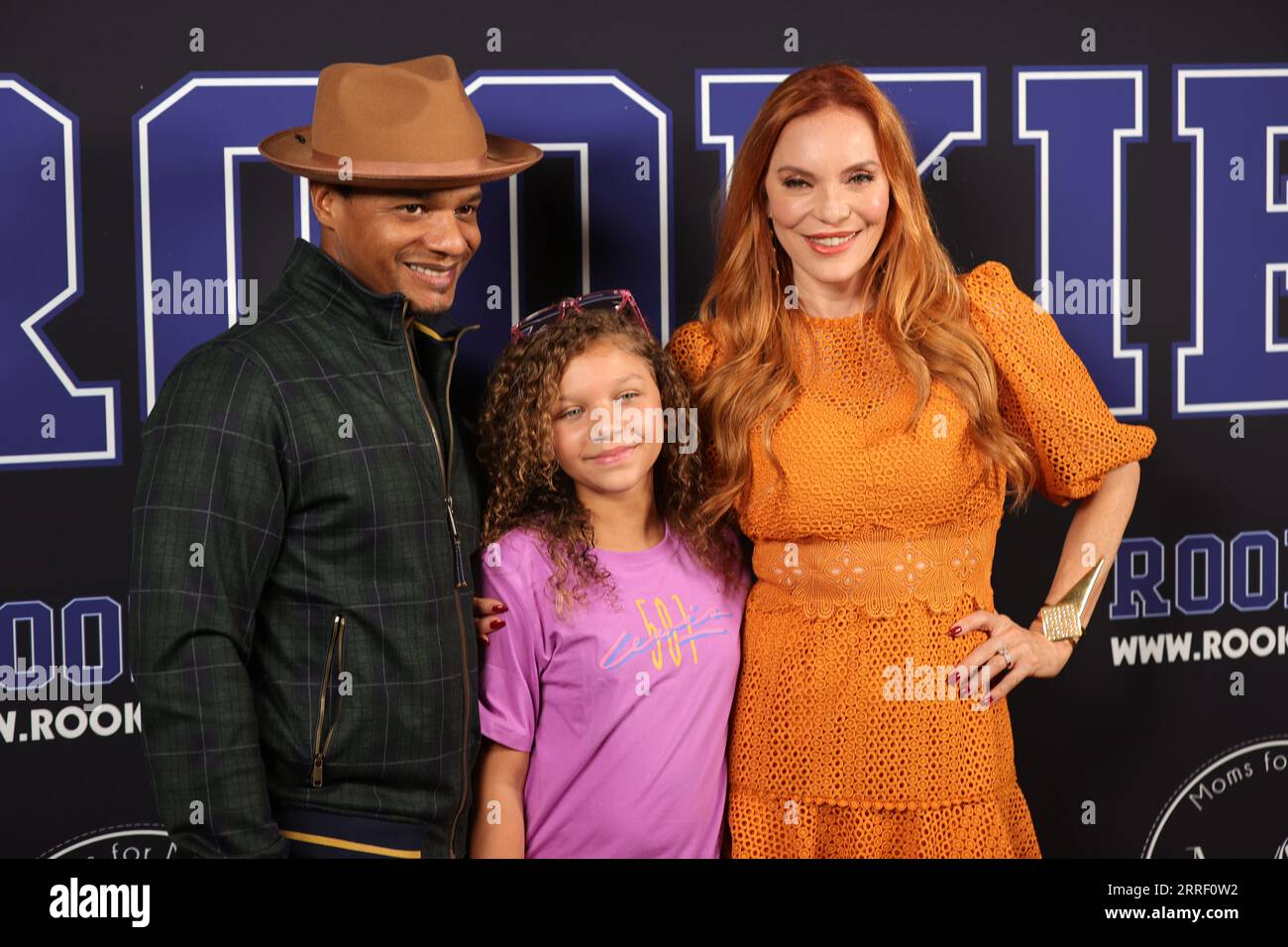 NY, USA. September 2023. Iron 23, New York, USA, 06. September 2023 – Kevin Whitaker, Keala Rose und Carmit Bachar nehmen an der 13. Jährlichen Rookie USA Fashion Show auf der Iron 23 am 06. September 2023 in New York City Teil. Foto: Luiz Rampelotto/EuropaNewswire (Bildnachweis: © Luiz Rampelotto/ZUMA Press Wire) NUR REDAKTIONELLE VERWENDUNG! Nicht für kommerzielle ZWECKE! Stockfoto