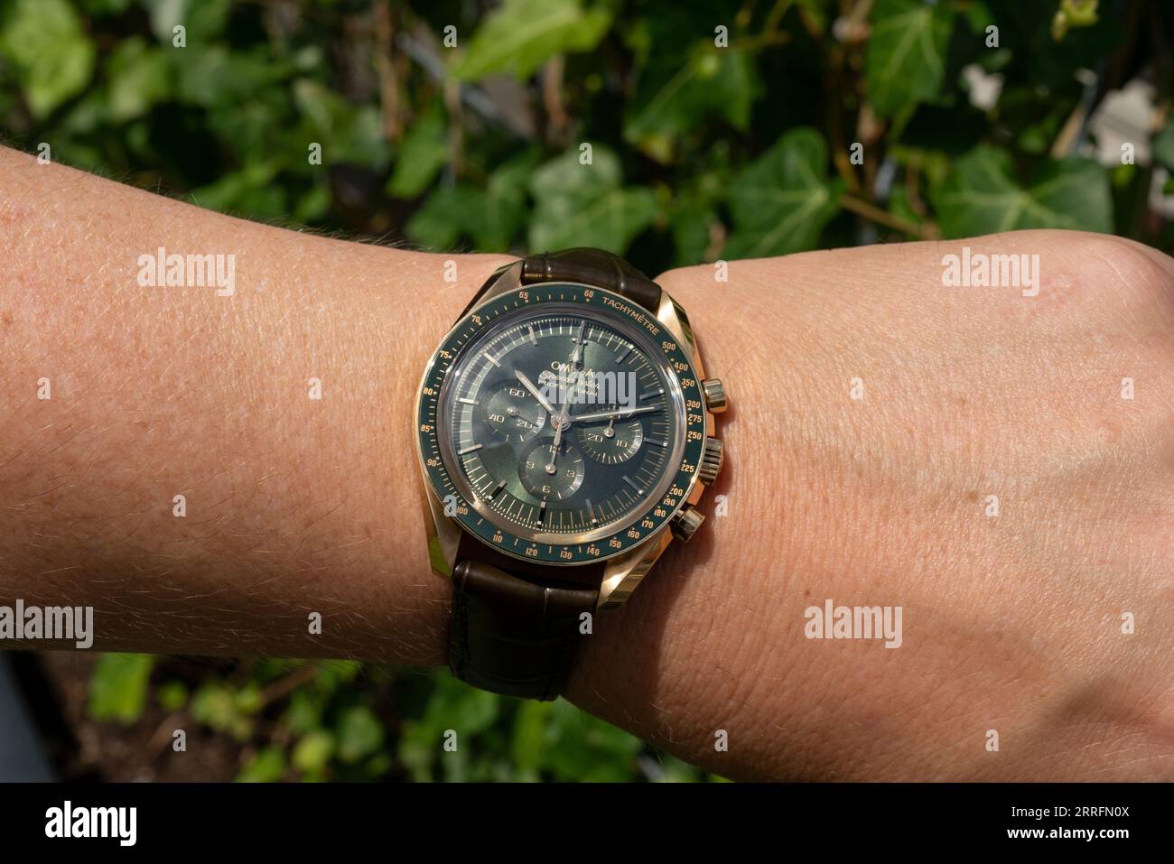 Omega Speedmaster 310.62.42.50.99.001 Stockfoto