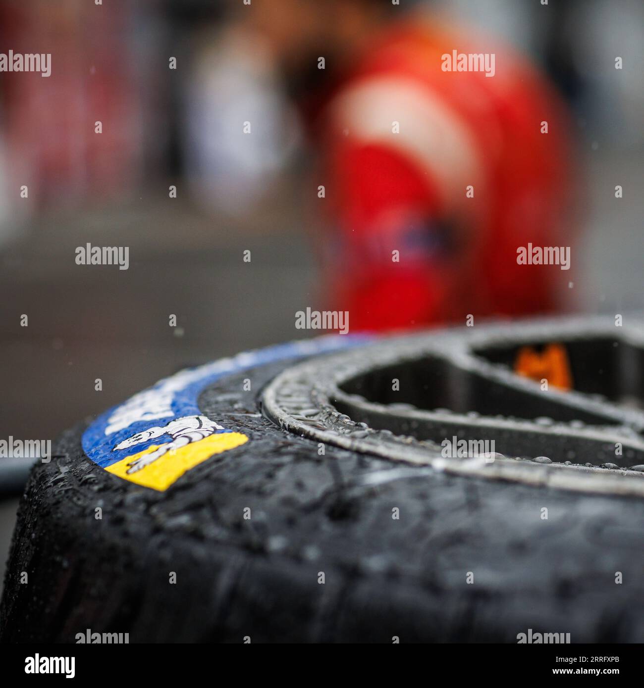 michelin, Reifen, Pneu, während der 6 Stunden Fuji 2023, 6. Runde der FIA-Weltmeisterschaft 2023, vom 7. Bis 10. September 2023 auf dem Fuji Speedway in Oyama, Japan Stockfoto