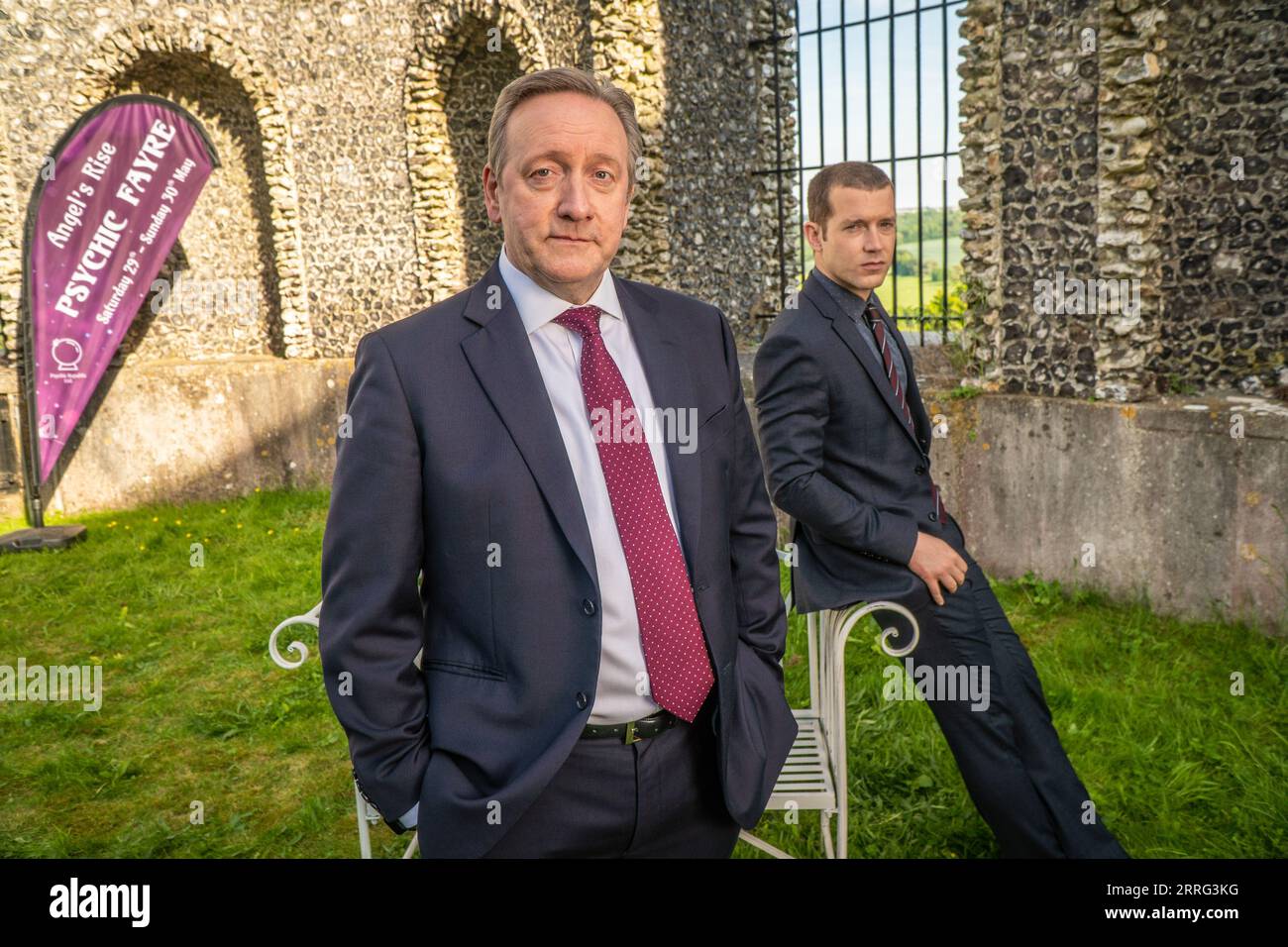 Midsomer-Morde, die Hexen von Angel Rise Stockfoto