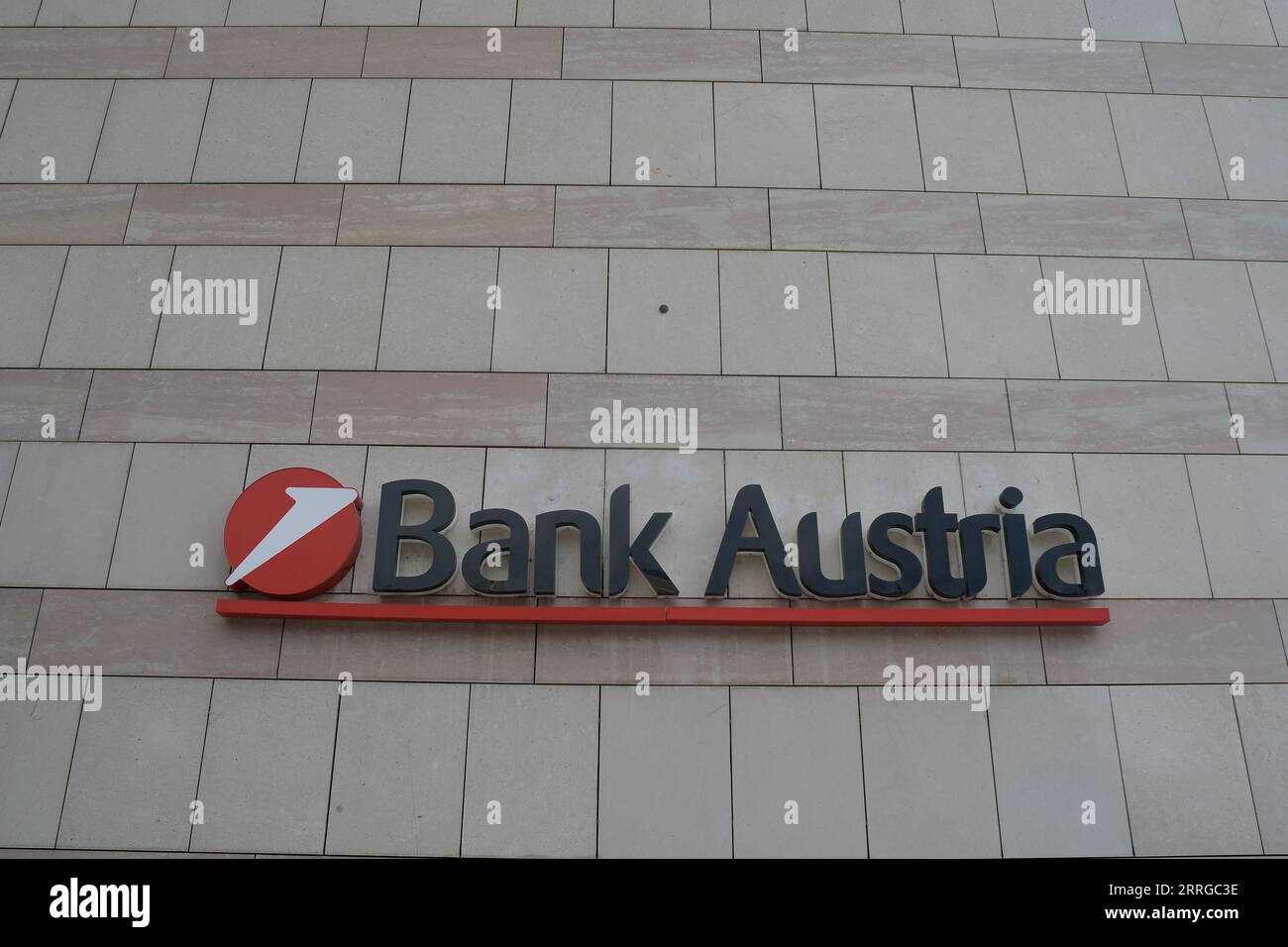 Wien, Österreich. Die Bank Austria ist eine österreichische Bank Stockfoto