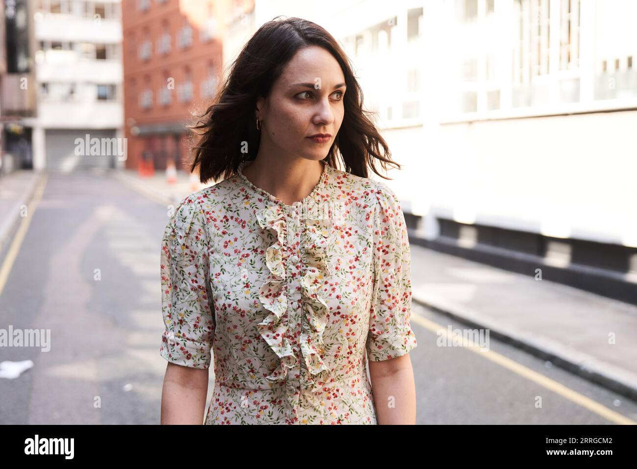 Die Schauspielerin Tuppence Middleton fotografierte 2019 in London Stockfoto