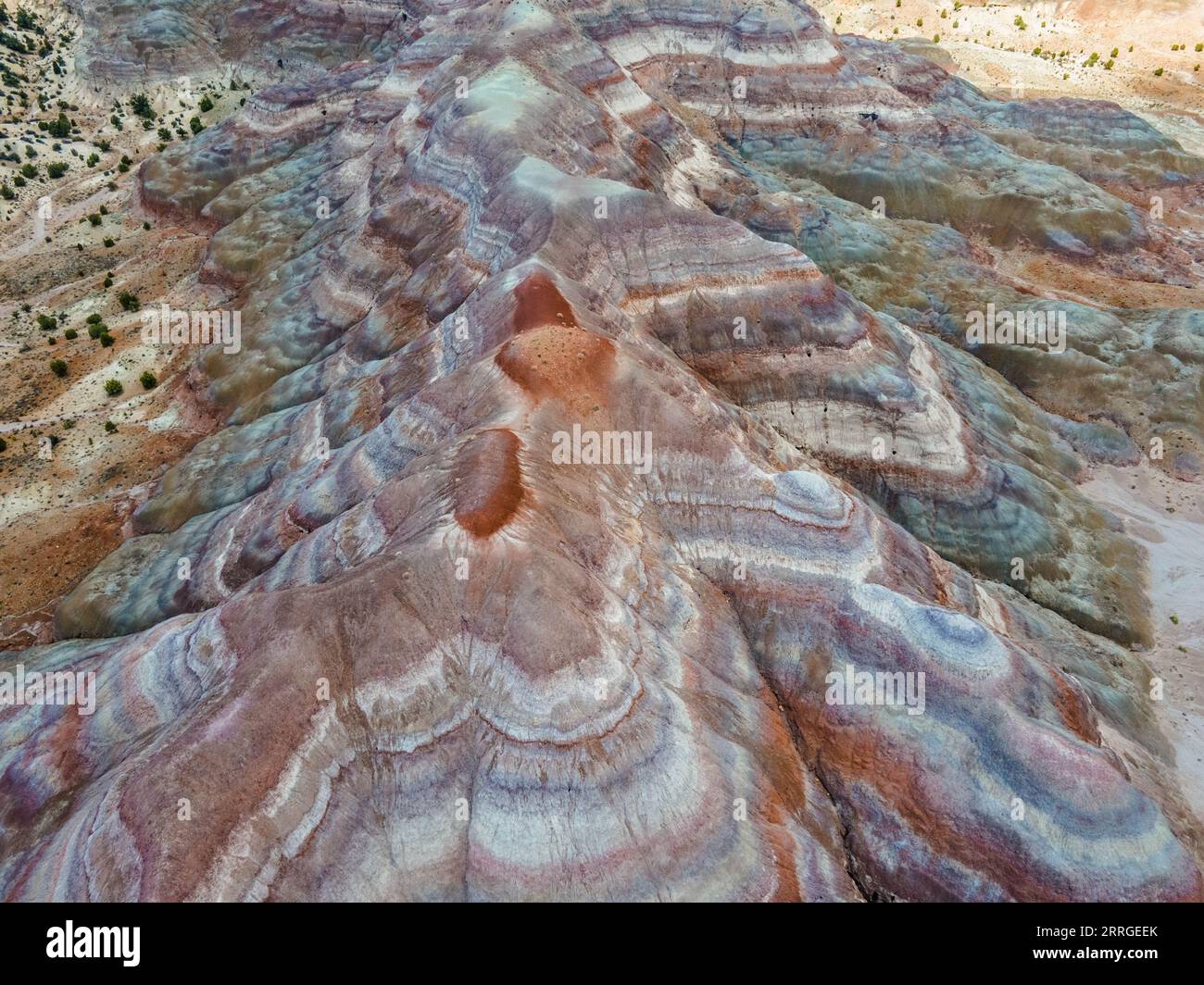 Painted Desert in Paria in der Nähe von Kanab, Utah Stockfoto