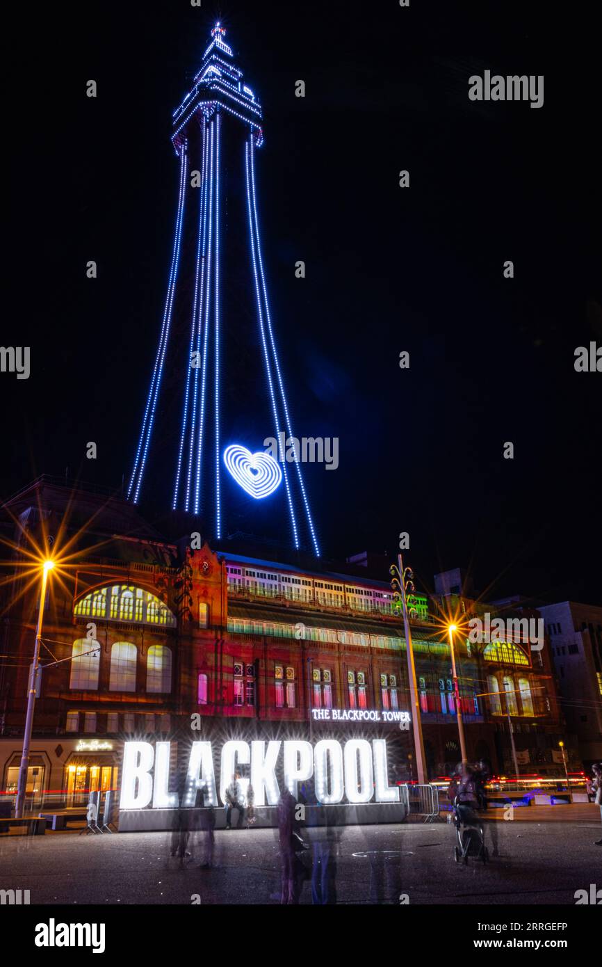 Blackpool Illuminations Stockfoto