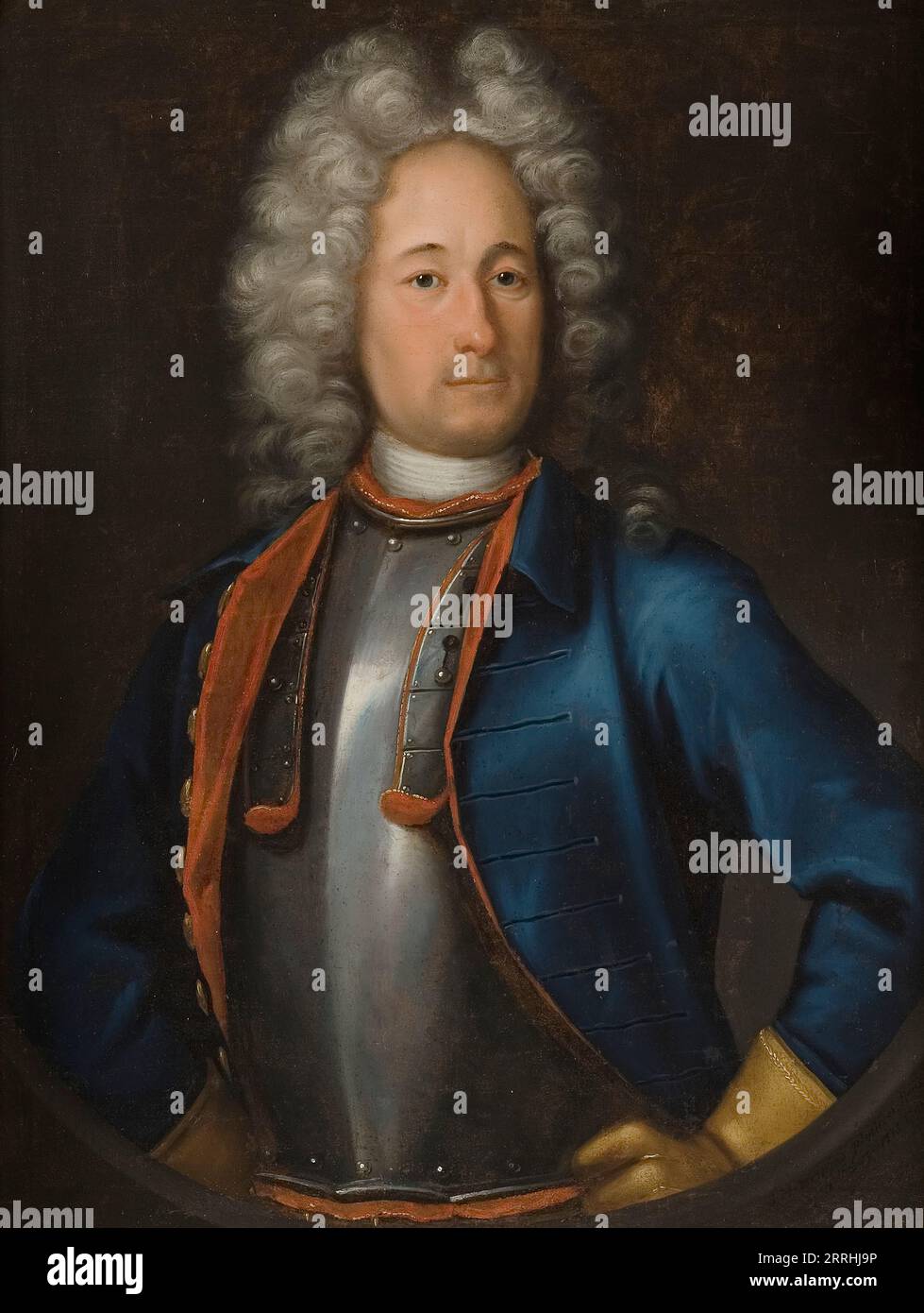 Olof Str&#xf6;mstierna, 1664-1730 (* Knape), 1715. Stockfoto