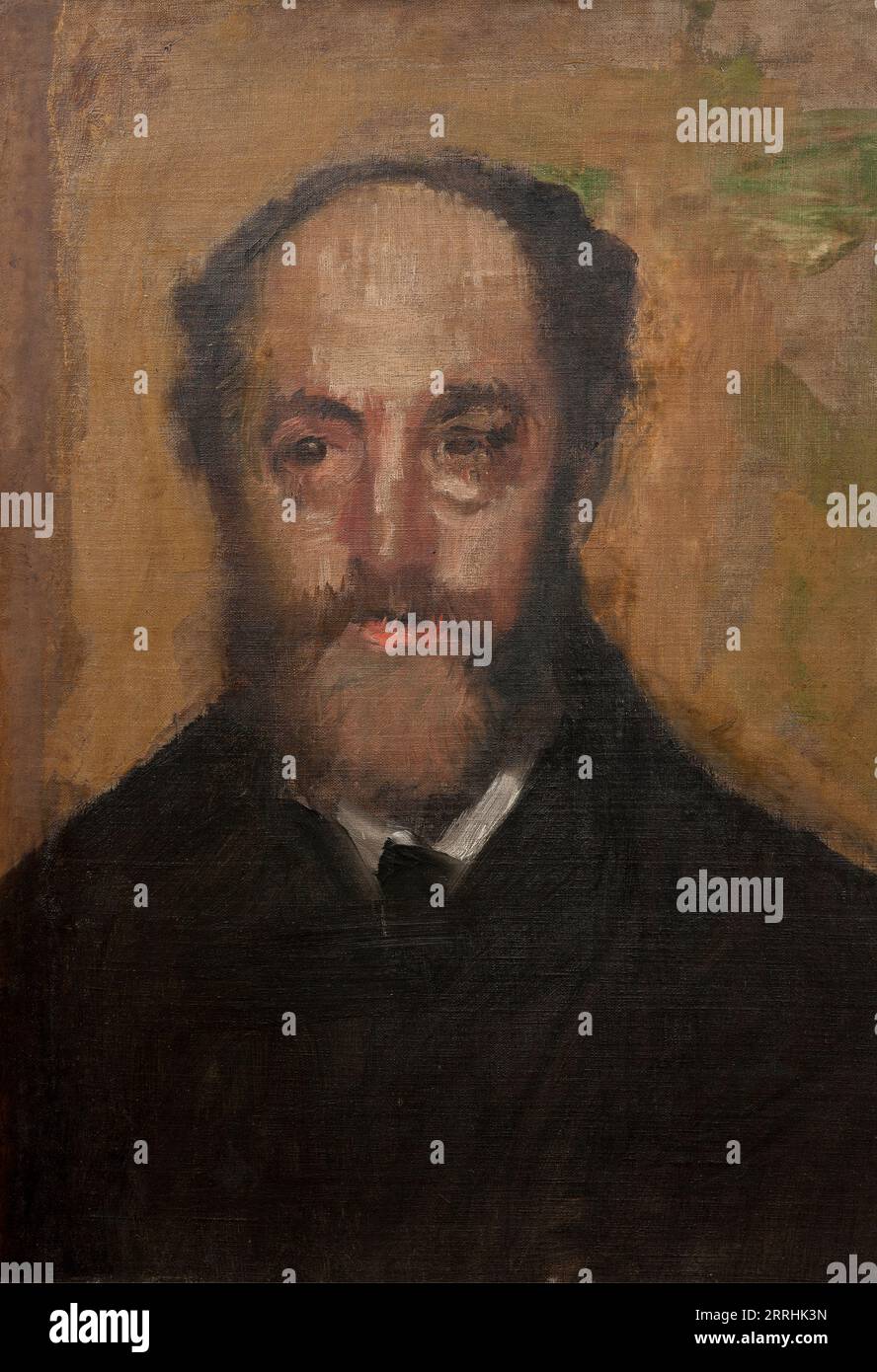 Porträt des Kunstkritikers Durand-Gréville, 1900er Jahre. Stockfoto