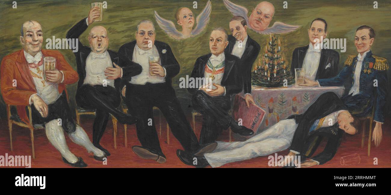 Little Christmas Eve Club, 1933. Stockfoto