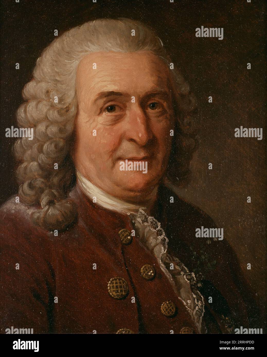 Karl von Linné, 1707-1778, 1827. Stockfoto