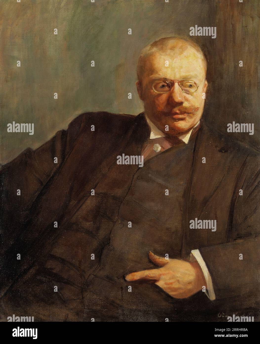 Gunnar Heiberg, der Autor, 1900. Stockfoto