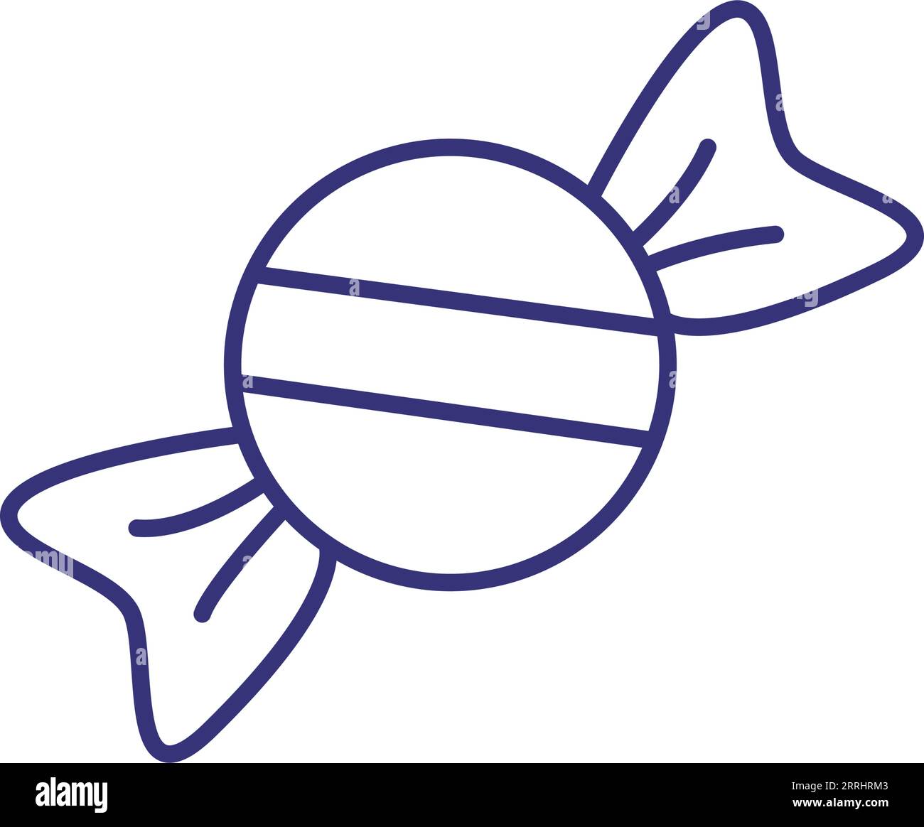 Candy-Line-Symbol Stock Vektor