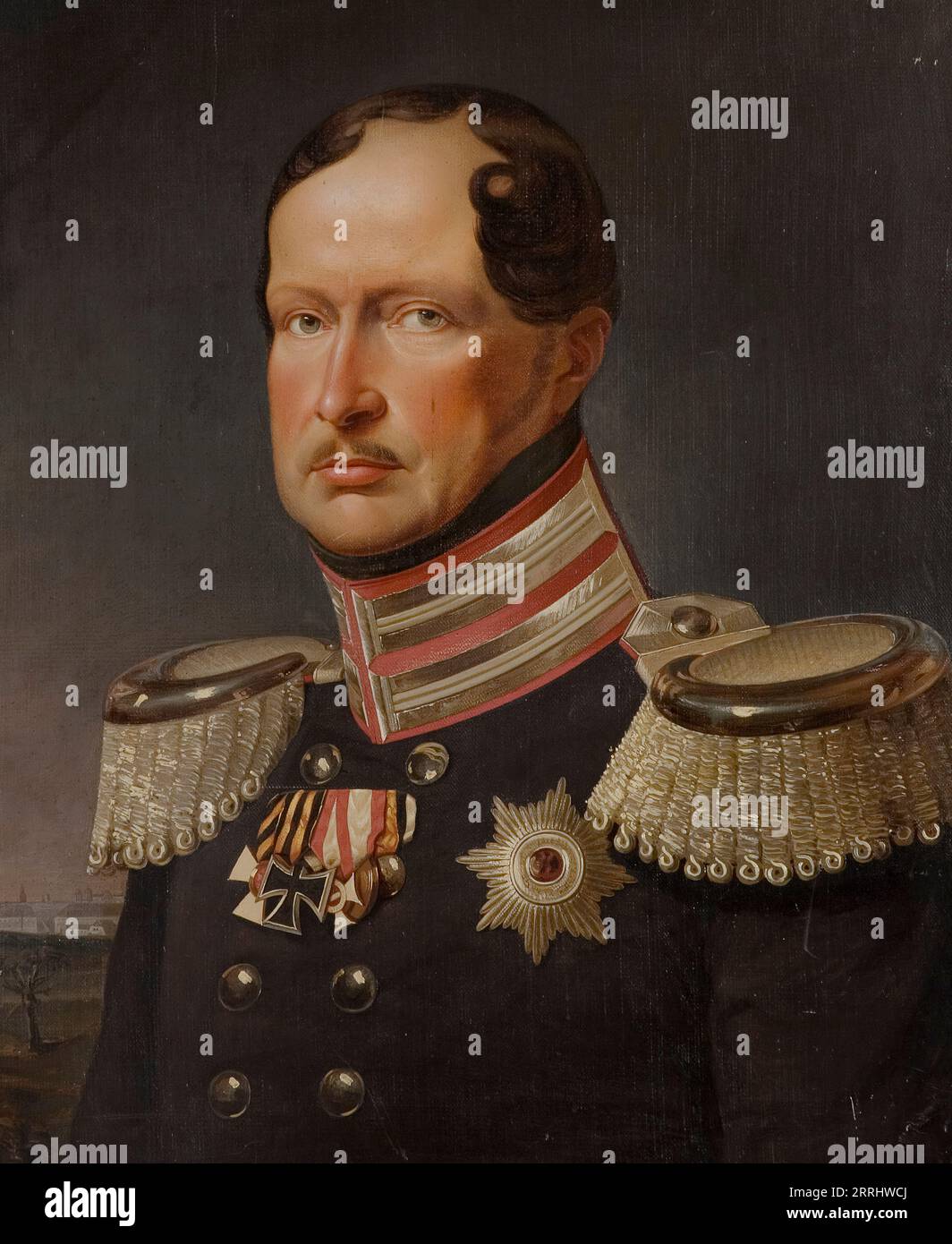 Friedrich Wilhelm III., 1770–1840, König von Preußen, um das 19. Jahrhundert. Stockfoto