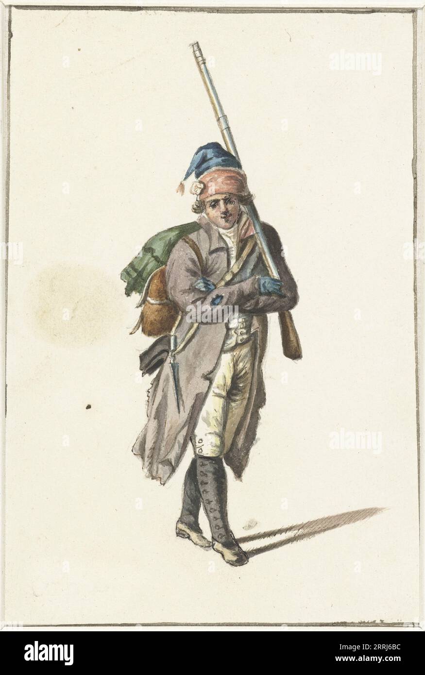 Soldat, 1758-1805. Stockfoto
