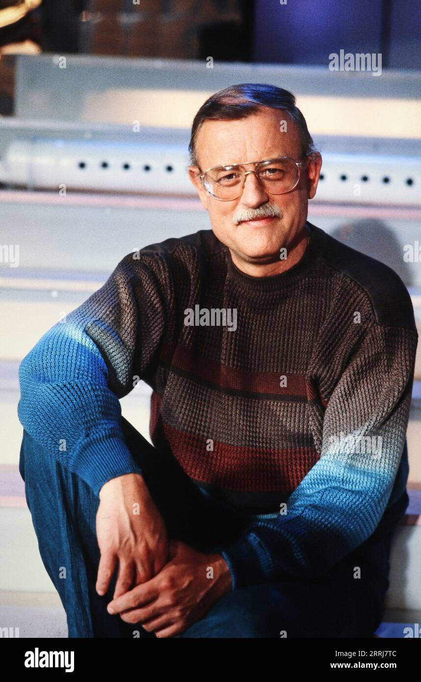 Roger Whittaker, britischer Sänger und Liedermacher, Deutschland um 1988. Stockfoto