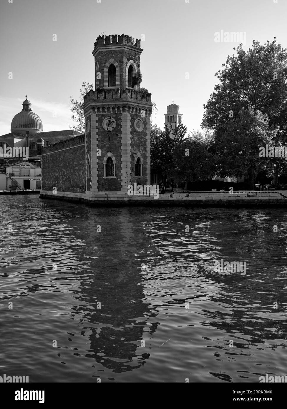 Umgebung der Biennale von Venedig, Stockfoto