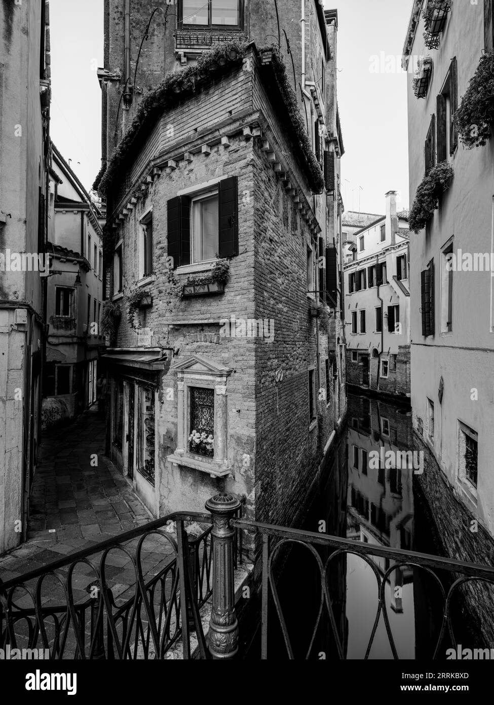 An der Ponte dei Carmini, Venedig, Stockfoto