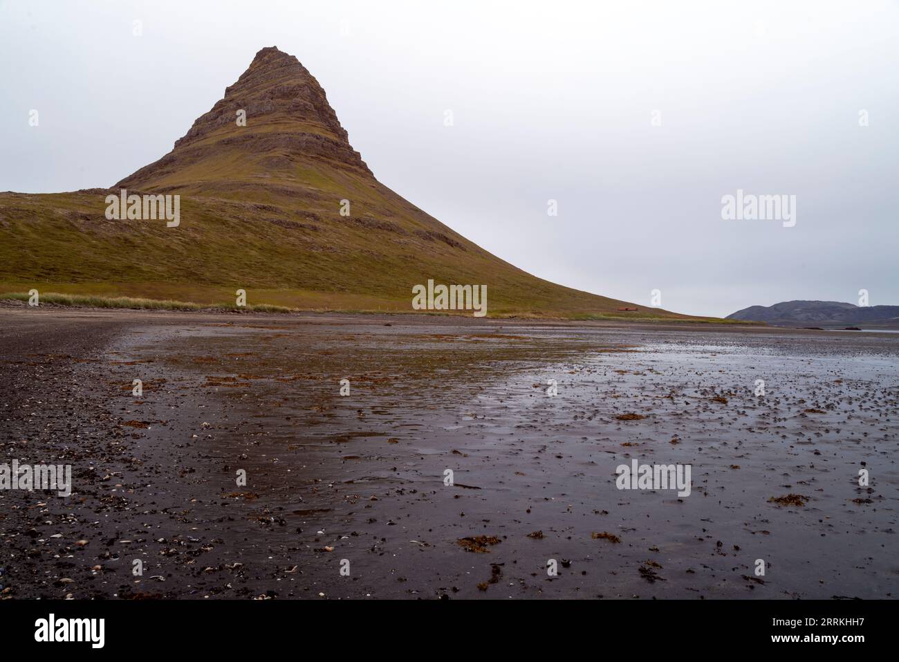Island Naturlandschaft tagsüber Stockfoto