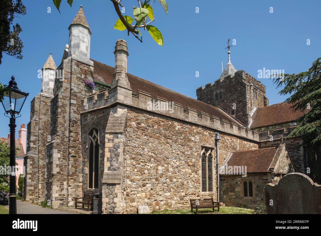 England, Sussex, East Sussex, Rye, St. Marienkirche Stockfoto
