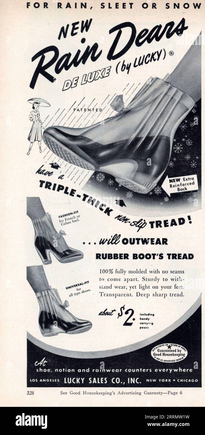 Vintage „Good Housekeeping“, Ausgabe Oktober 1953, USA Stockfoto