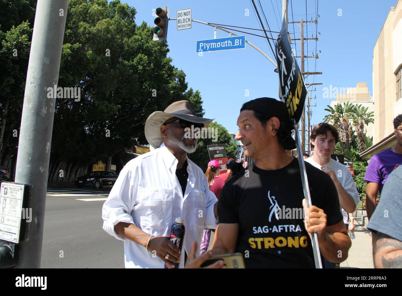 Levar Burton in den Picket Paramount Studios Los Angeles, 8. September 2023 Stockfoto Stockfoto