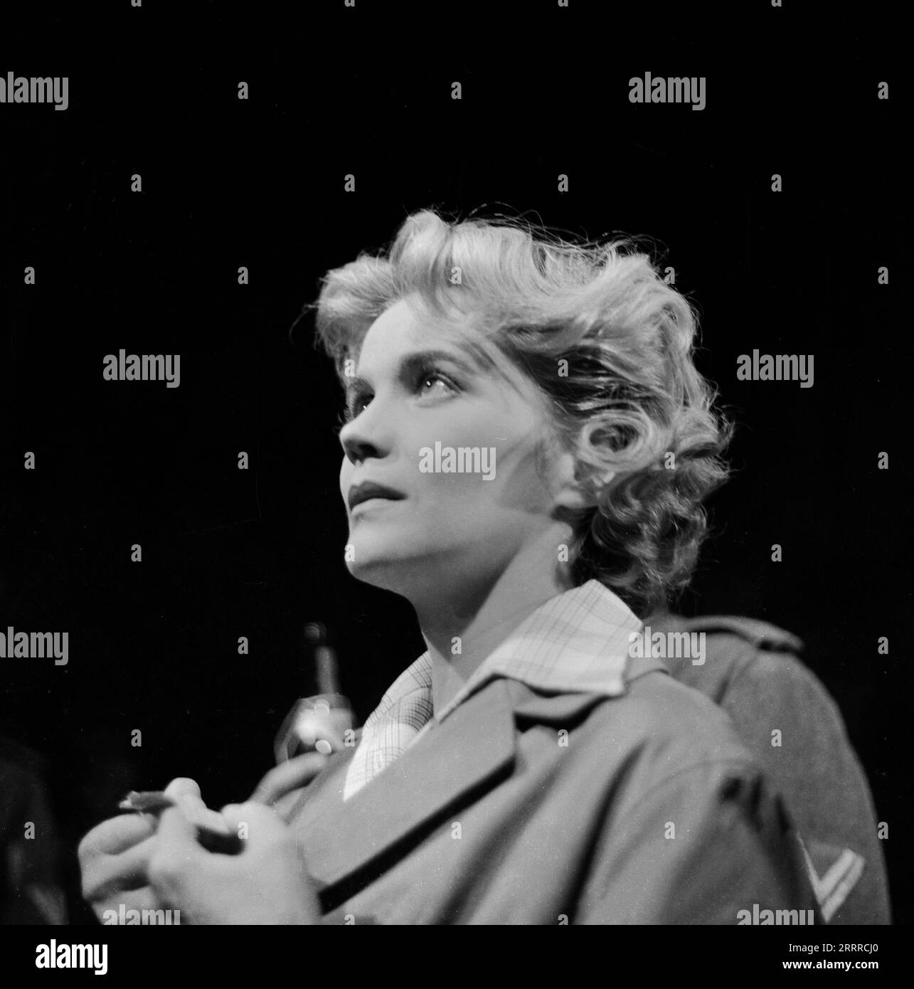 Nachts wenn der Teufel kam, Spielfilm, Deutschland 1957, Regie: Robert Siodmak, Darsteller: Annemarie Düringer Stockfoto