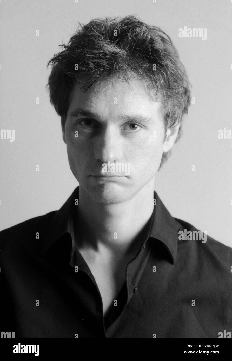 Alexander Reed, deutscher Schauspieler, bei einem Fotoshooting im Studio, Deutschland um 2003. Stockfoto