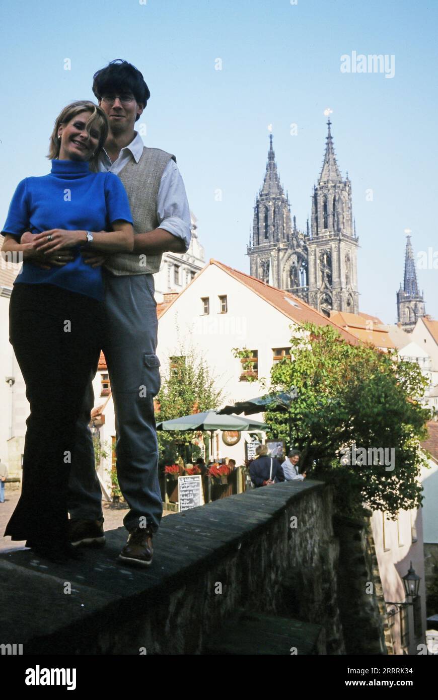 Uta Bresan, deutsche Schlagersängerin und Moderatorin, mit Ehemann