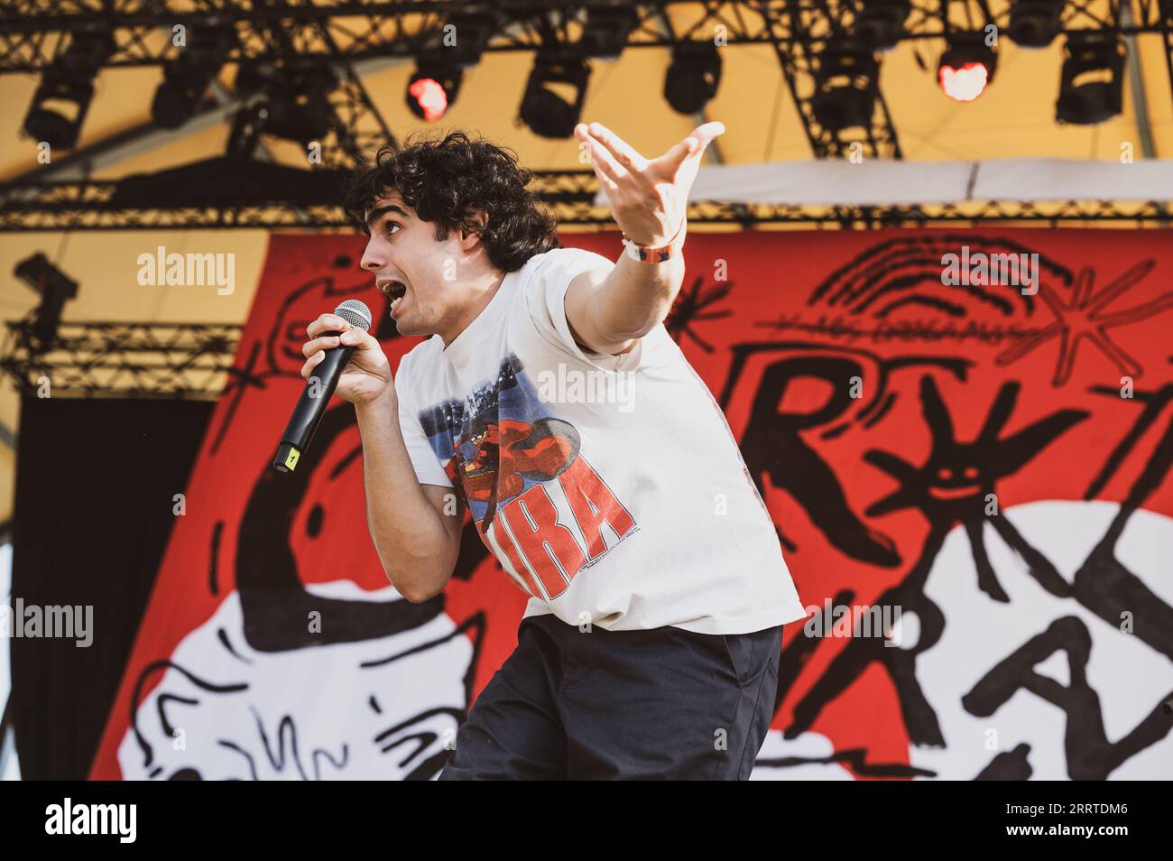 Festival Vive Latino, edición España 2023. El Festival acogió en Zaragoza a artistas como Juanes, Andrés Calamaro, Ana Tijoux, M-CLAN o Delaporte. Stockfoto