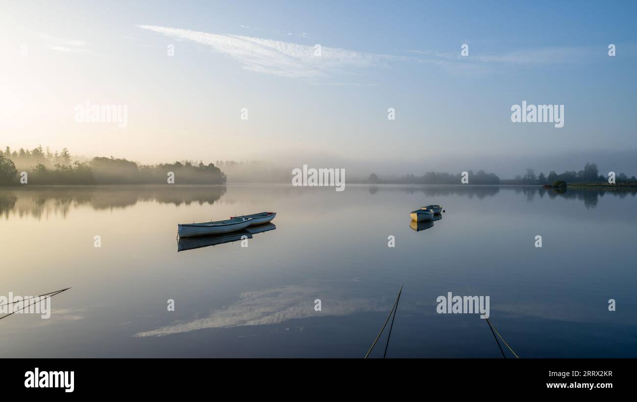 Loch Achy, Die Trossachs, Schottland Stockfoto