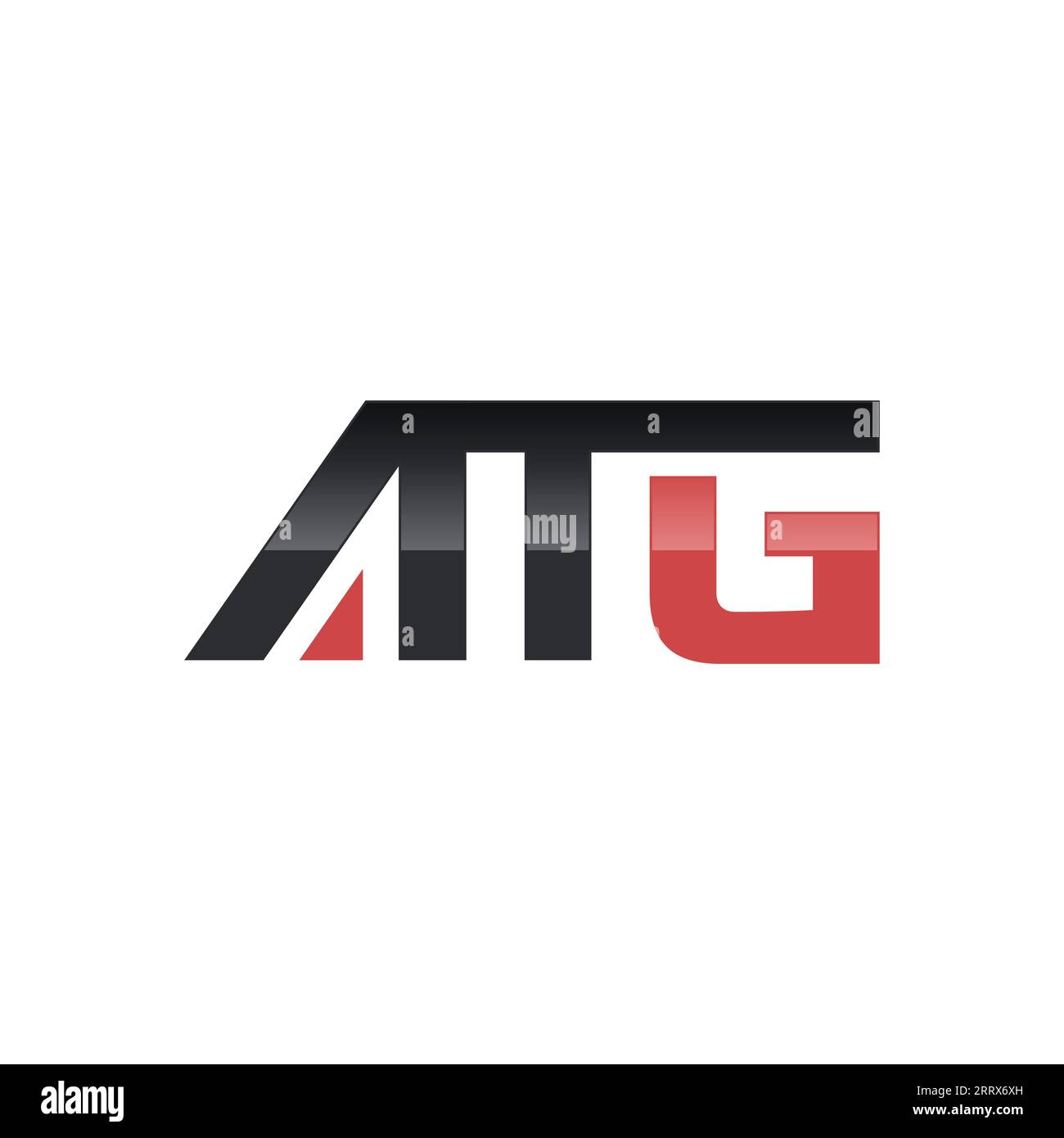 Monogramm / Anfangsbuchstabe ATG Logo Design Vektor. Letter ATG Logo Design Vektor Vorlage, ATG Logo Stock Vektor