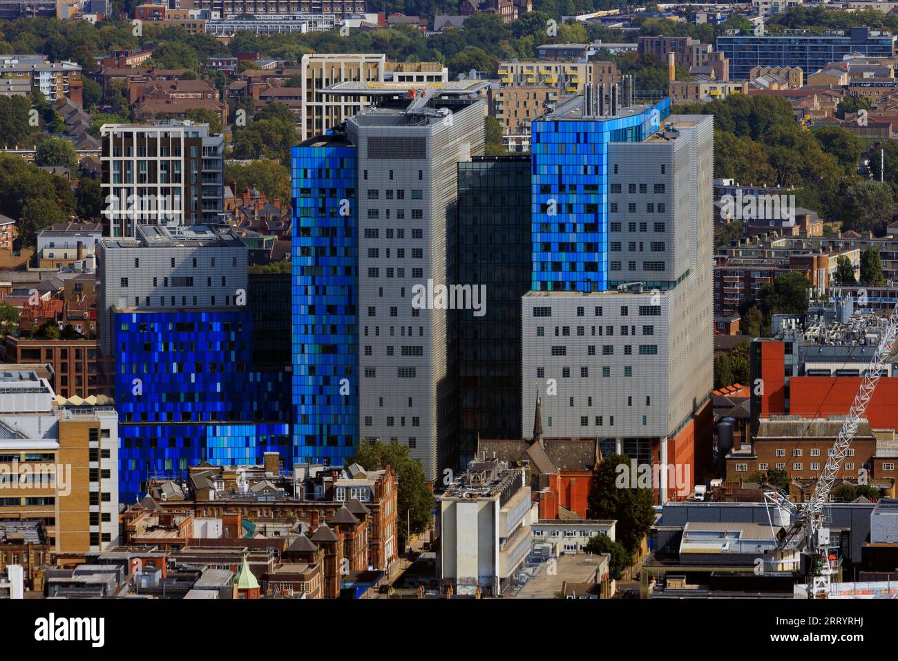 Das Royal London Hospital, Whitechapel, East London aus der City of London Stockfoto