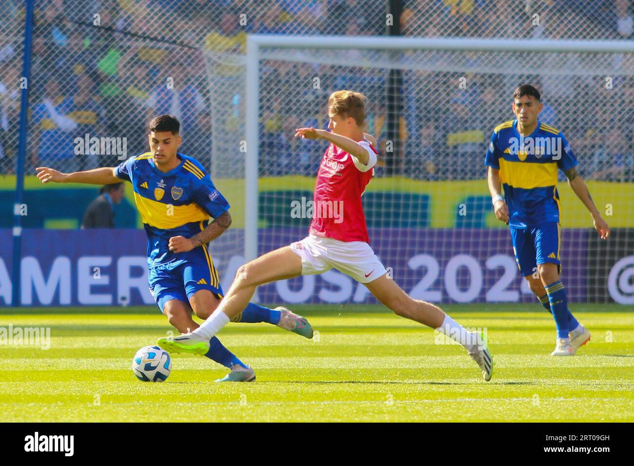 Buenos Aires, Argentinien. September 2023. Dave Kwakman von Az Alkmaar während des Endspiels des U20 Intercontinental Cup im La Bombonera Stadium ( Credit: Néstor J. Beremblum/Alamy Live News) Stockfoto