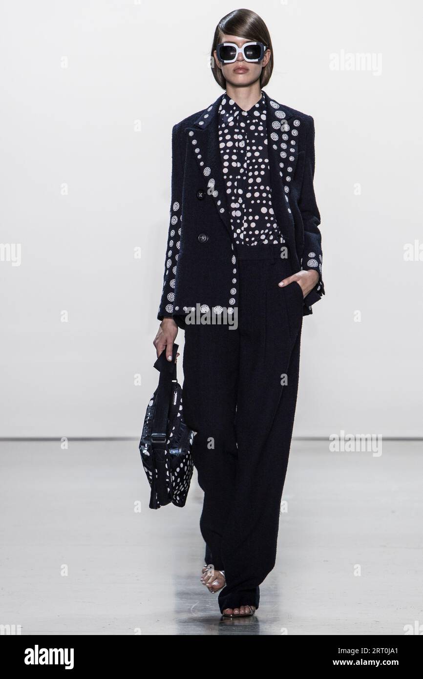 New York, USA. 8. September 2023 - New York, USA - Libertine Spring Summer 2024 Runway bei der New York Fashion Week. Foto: Rudy K Credit: rudy k/Alamy Live News Stockfoto