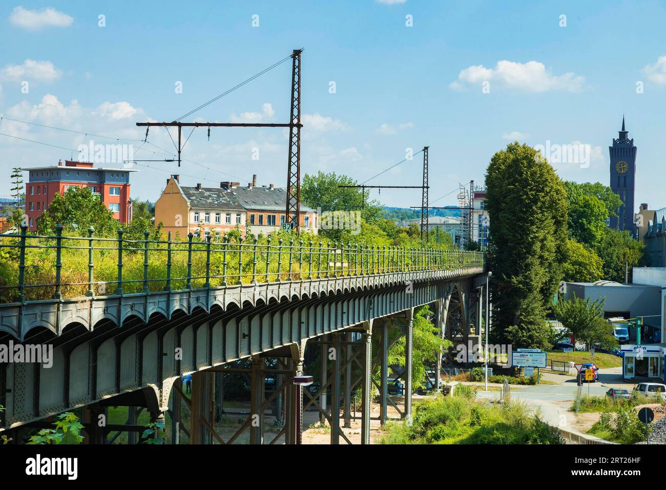 Eisenbahnbogen Stockfoto