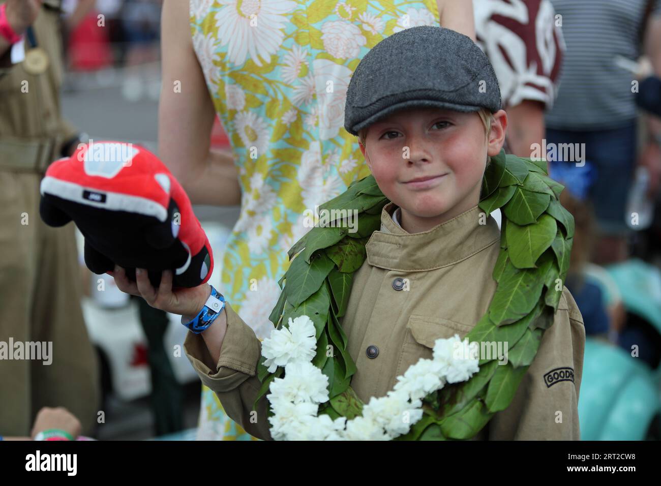 Goodwood, West Sussex, Großbritannien. September 2023. Josh Johnson Gewinner des Settrington Cup beim Goodwood Revival in Goodwood, West Sussex, Großbritannien. © Malcolm Greig/Alamy Live News Stockfoto